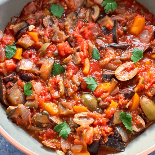 Eggplant Caponata GIRLS WHO EAT
