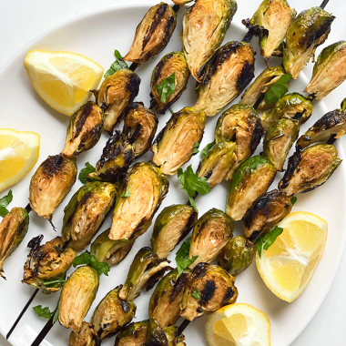 grilled brussels sprouts | GIRLS WHO EAT