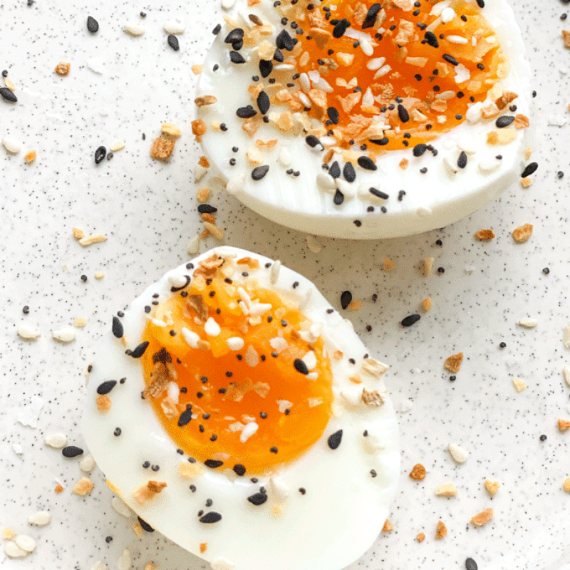 Jammy Soft-Boiled Eggs Recipe